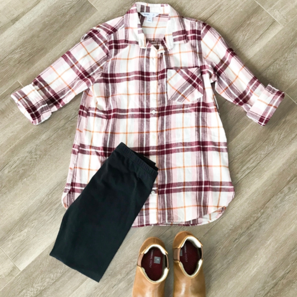 Cozy Fall Flannel 🍂🌿